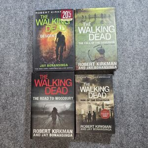 The Walking Dead Book Lot Robert Kirkman Lot Of 3 Hardcover, 1 Paperback